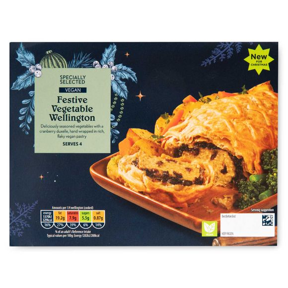 Festive Vegetable Wellington 500g Specially Selected